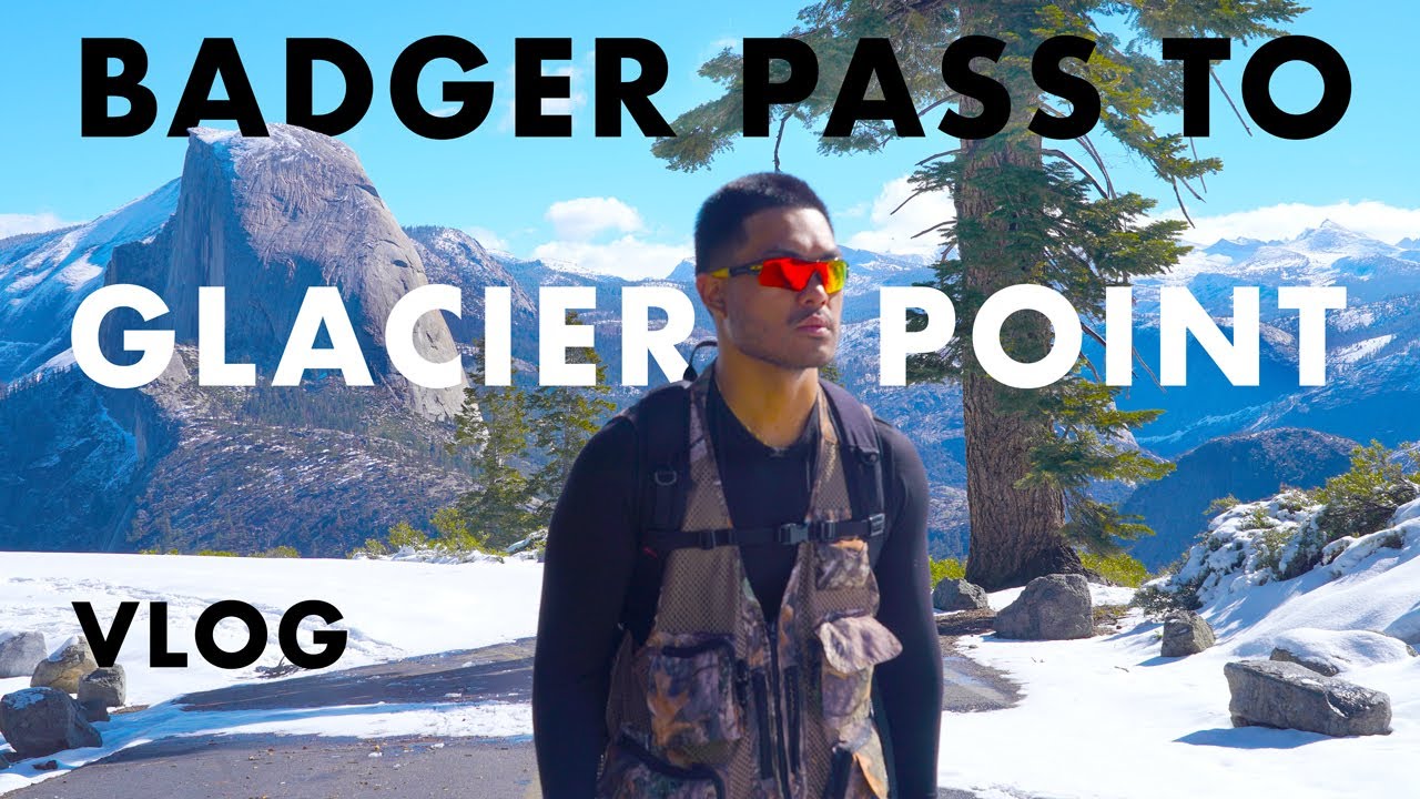 Camping & Snowshoeing 30 Miles on Badger Pass to Glacier Point Trail in
