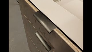 Do this modern lip pull Handle on Your cabinets