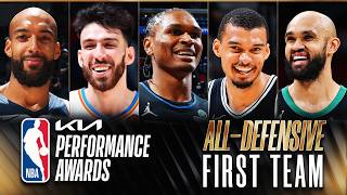 The BEST Of The 2025-26 Kia NBA All-Defensive First Team!