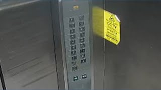 Gas-filled balloons explode in elevator injuring 1