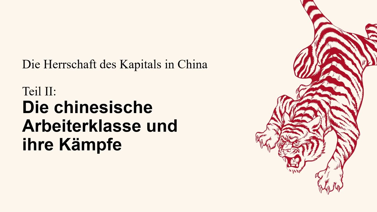 3/4 Die chinesische Bourgeoisie, ihre Partei und ihr Staat