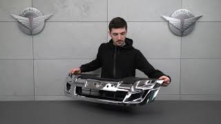FRONT GRILLE ISUZU D-MAX II 2012+ / GRILL PRZEDNI ISUZU D-MAX II 2012+