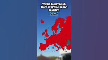 Trying to get a sub from every European country! #europe #map #geography #history #mapping
