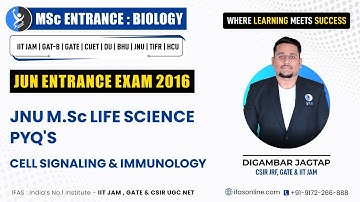 JNUEE 2021 | Life Sciences Live Paper Discussion with DJ Sir | IFAS