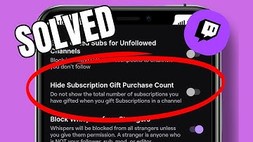 How to Enable Subscription Gift Option on Twitch
