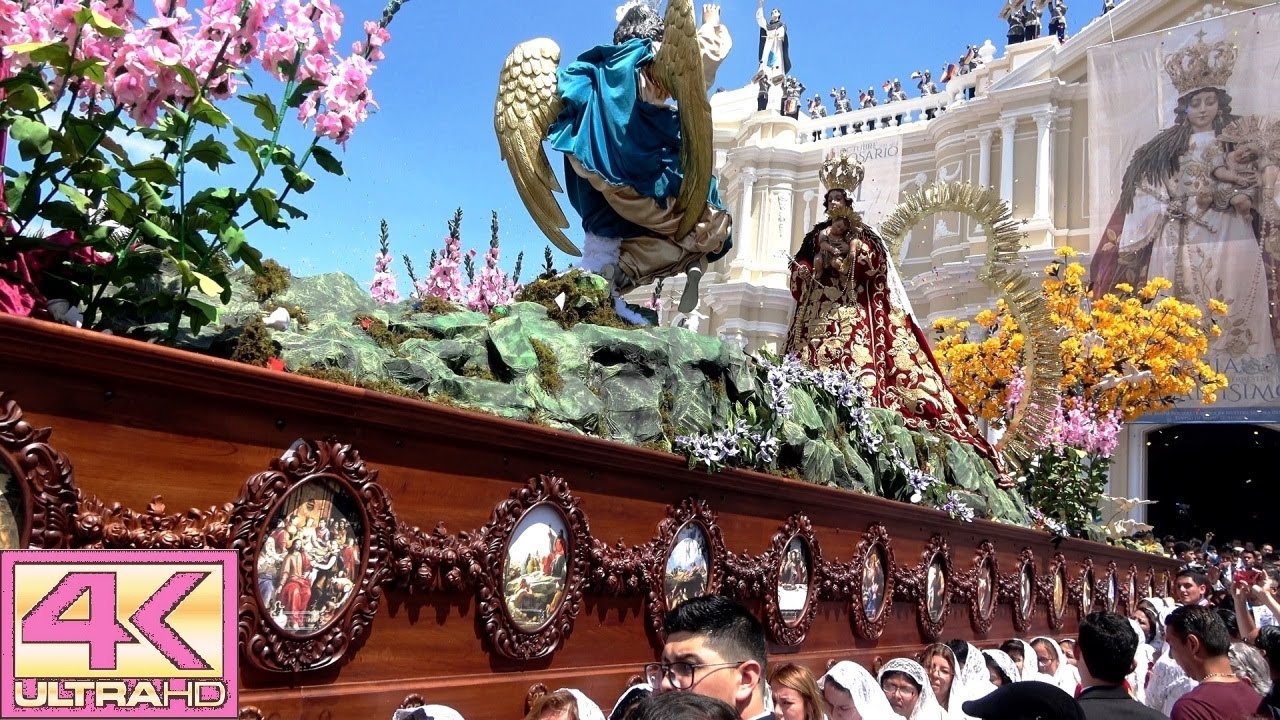 Salida Virgen del Rosario 2019 - Guatemala - Nuevas andas