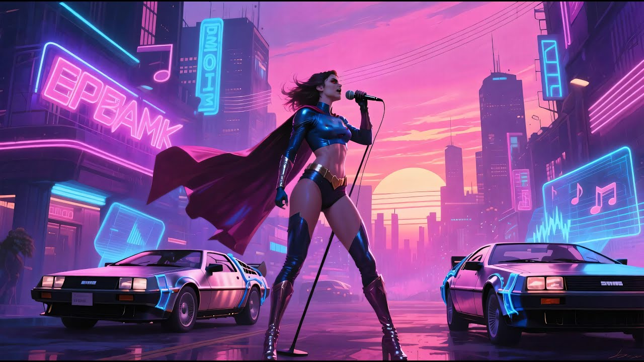 Superman | Happy & Deep Synth Pop Anthem | Female Voice