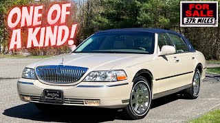 2003 Lincoln Town Car Cartier 37k Miles UNIQUE Trim FOR SALE by Specialty Motor Cars