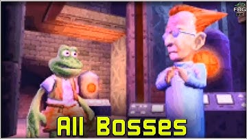 Frogger Advance The Great Quest - All Bosses