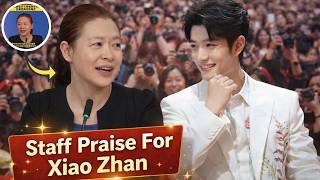 Mengniu Crew Break Silence on Xiao Zhan: 'Seeing Him in Person Made Us Fall Instantly