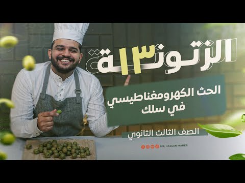 Third Year Of Secondary School The Olive 13 Electromagnetic Induction In A Wire