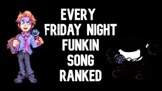 Ranking every Friday Night Funkin song