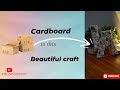 I made this from Cardboard✨(LA Name craft) #diy#createwithshi #craft #cardboardcraft #shi_curiosity