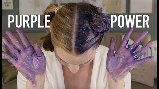 PURPLE SHAMPOO Brassy Hair BEFORE & AFTER | skip2mylou