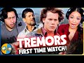 TREMORS (1990) Movie Reaction! | First Time Watch! | Classic Horror | Kevin Bacon