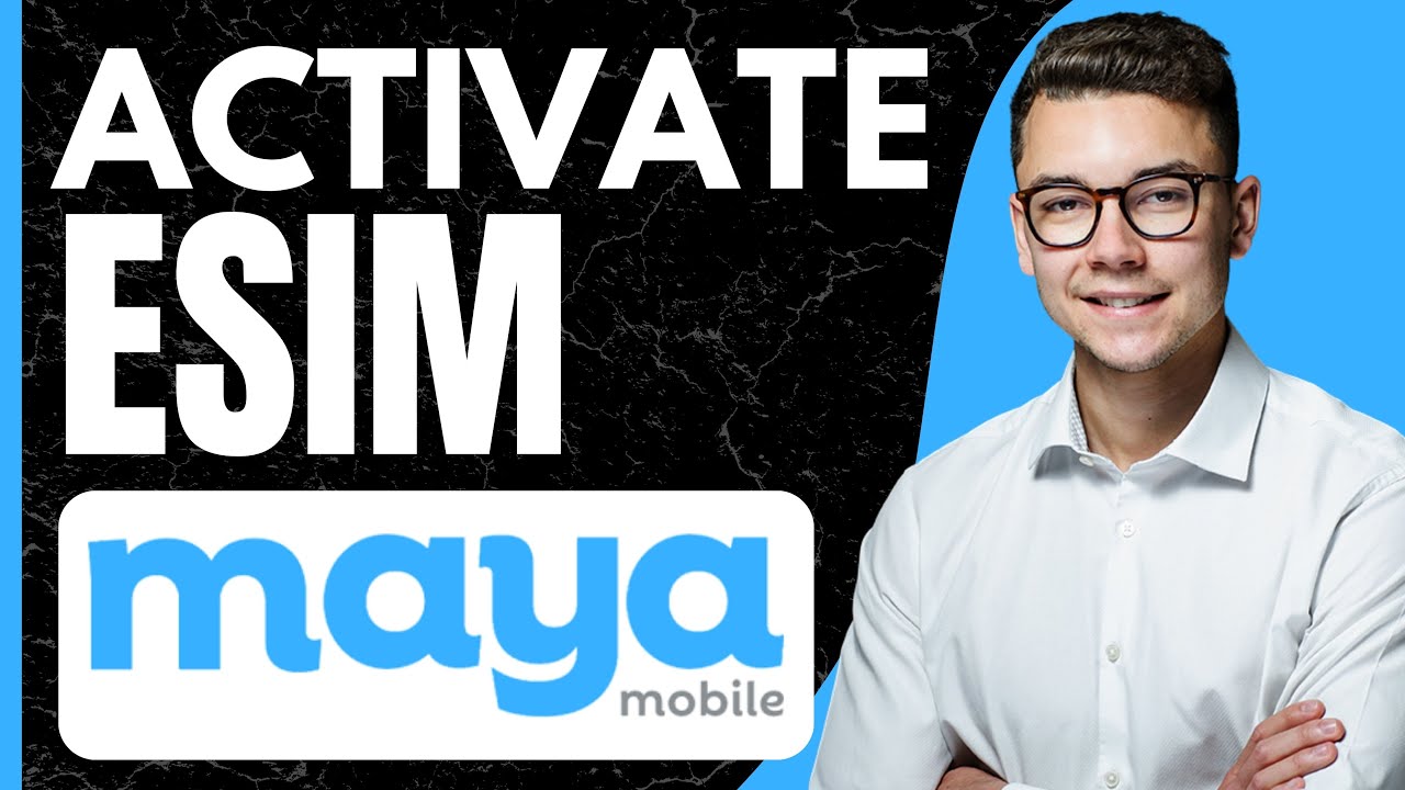 How to activate Maya eSIM (NEW WAY) - YouTube