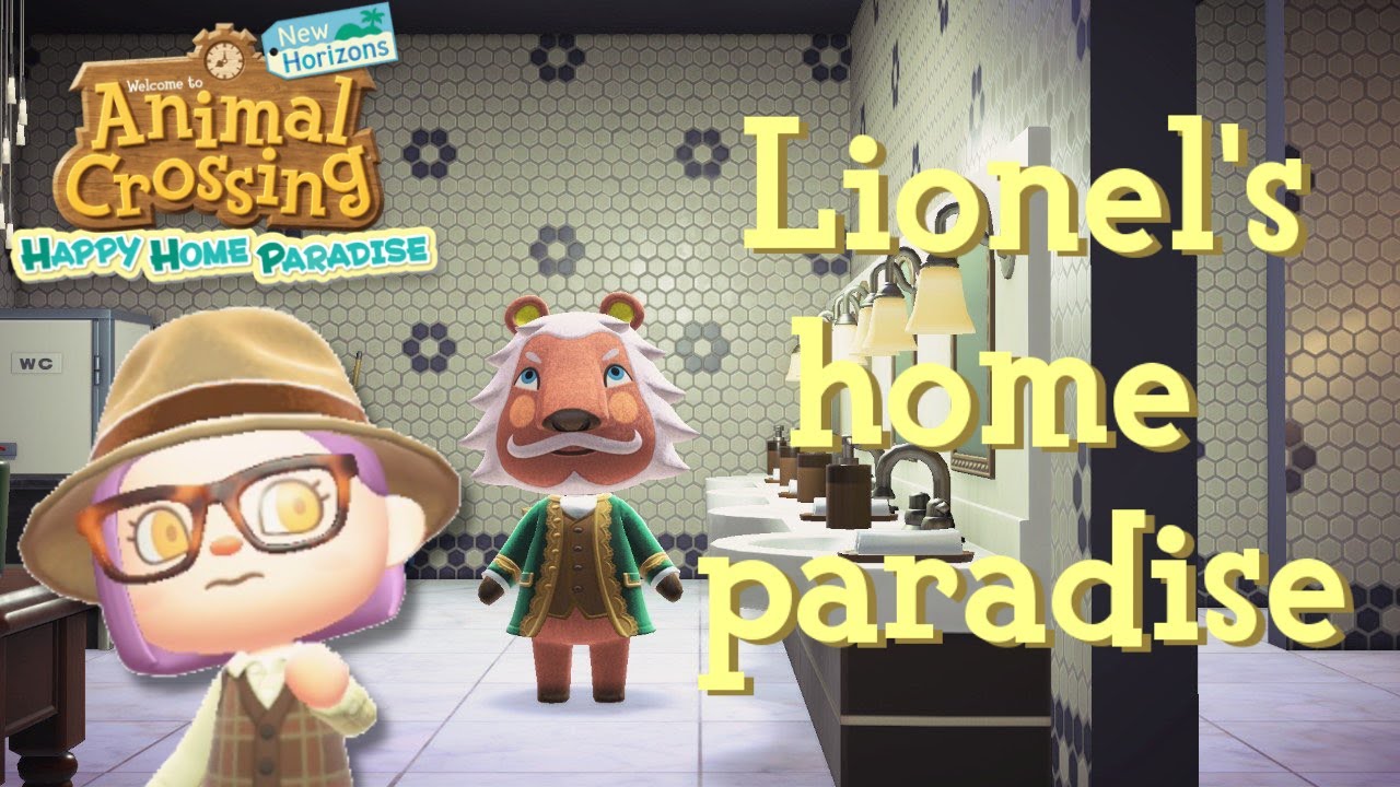 Lionel's Toilet Fantasy ACNH Happy Home Academy! YouTube