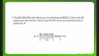 Problems with Two Annuities - Revised