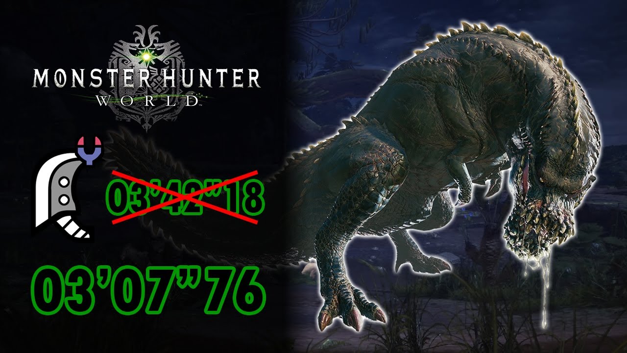 MHW | Deviljho vs Anguish 03'07"76 Solo (TA wiki rules)