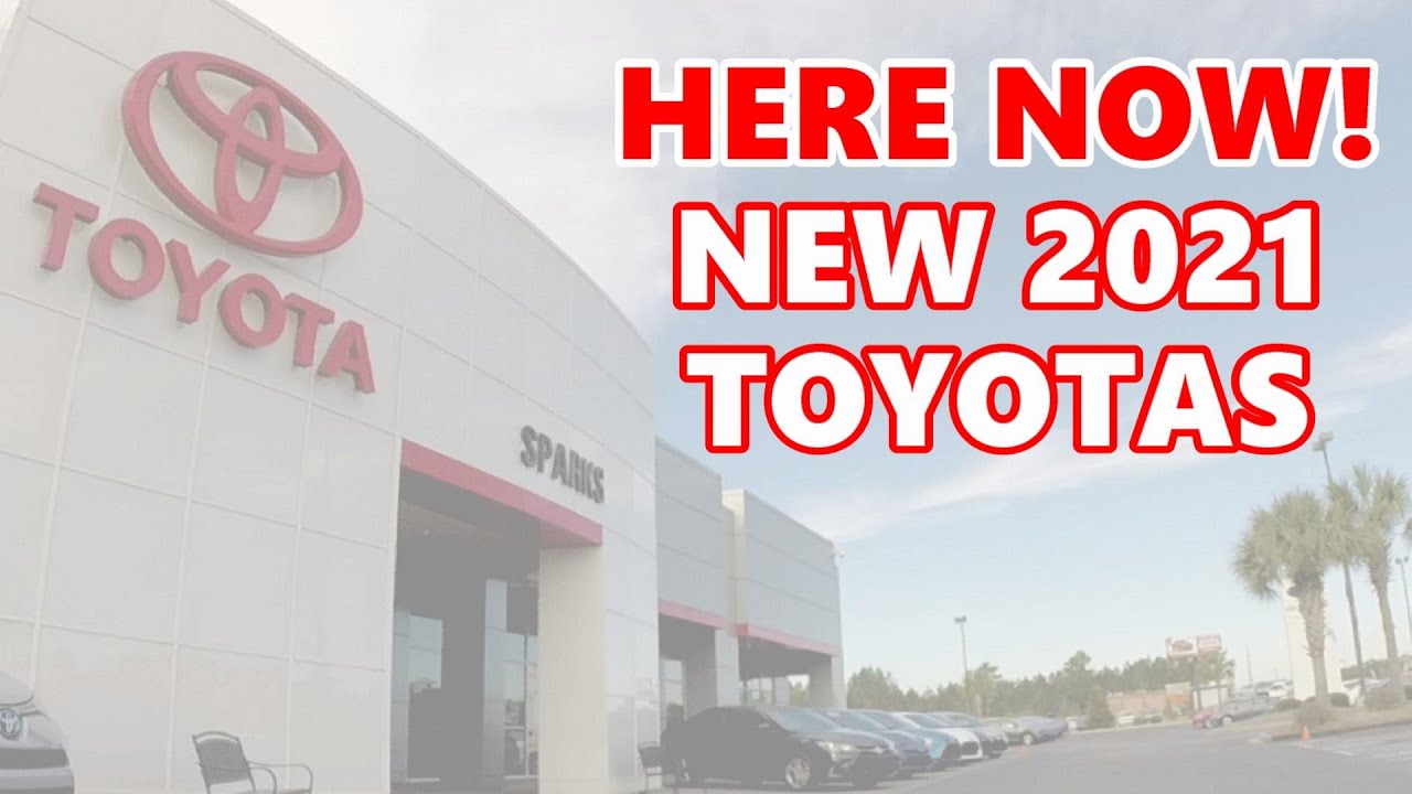 ALL NEW 2021 TOYOTAS at Sparks Toyota in Myrtle Beach, South Carolina