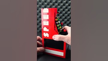 Building a Lego arcade gaming machine which you can actually play! #shorts #lego #legomoc