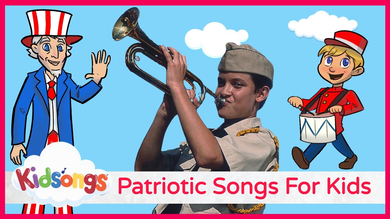 Boogie Woogie Bugle Boy and more Patriotic Songs for Kids by Kidsongs! -  YouTube