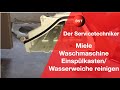 Miele Waschmaschine Einspülkasten ausbauen und reinigen Teil 1