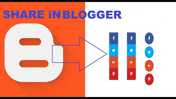 how to add social network buttons to blogger  social media icons