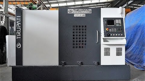 10" Borewell Pipe Machining - CNC Lathe machine - TCP H-400L