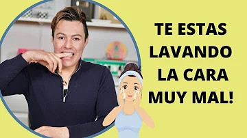 ¿Qué debe evitar en el lavado de cara?