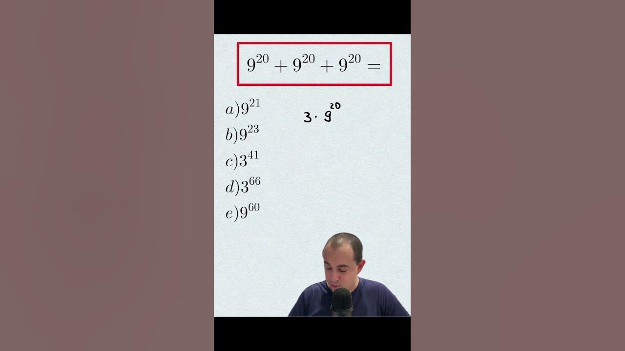 Страшная сумма степеней самым простым языком. #матеиатика #алгебра # ...