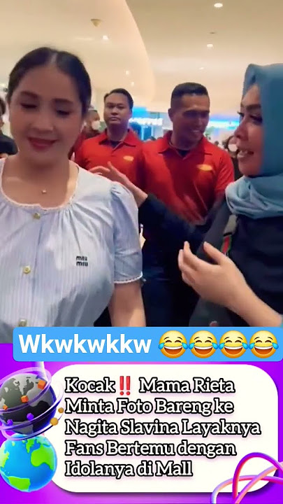 It turns out that Mama Rita also has a talent for humor, it seems she asked for a photo with her ...