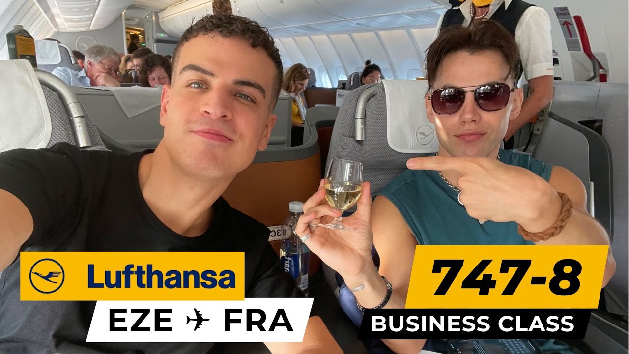 Lufthansa Buenos Aires to Frankfurt (2023) ✈ 747-8 Business Class Upper Deck ✈ LH511
