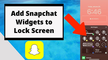 How to Add Snapchat Widget on iPhone Lock Screen