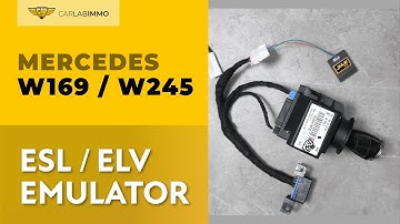 Mercedes W169 W245 ESL Emulator | Julie™ & Clixe Emulators | CarLabImmo™
