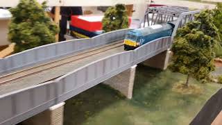 RDMRC Friday night Running session on Summerton Bridge OO Layout 02-05-2025