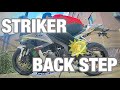 STRIKER バックステップ取付　CBR600RR