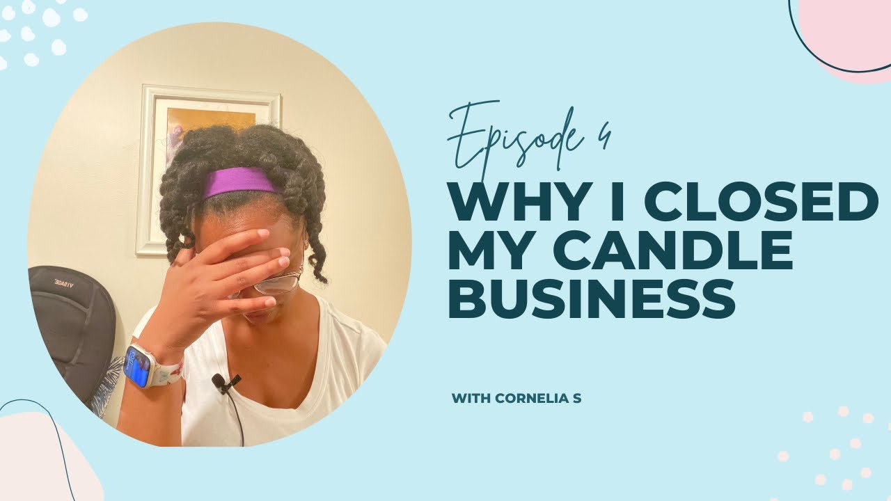 Why I Closed My Candle Business 🕯 |fake support| expensive| one woman show