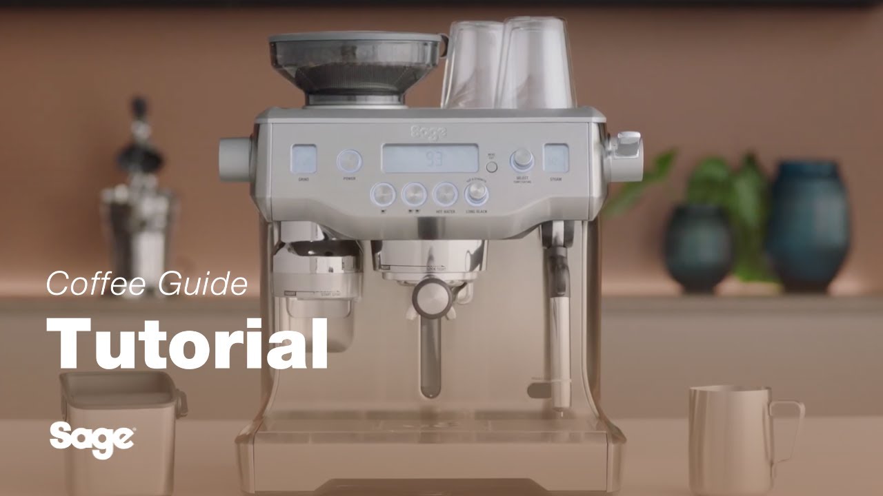 The Oracle™ How to reset your espresso machine Sage Appliances UK YouTube