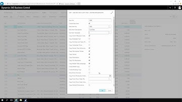 Copying Items, Customers and Vendors - Master Data Management in Dynamics 365 Business Central
