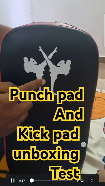 Punch pad unboxing | #boxing #taekwando #kovilpatti #mma #thaiboxing #mixedmartialarts #kickboxing