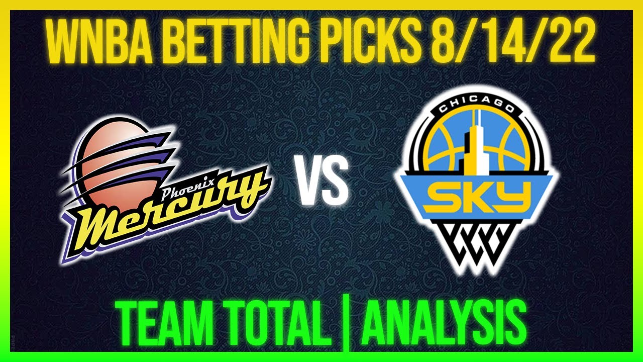 FREE WNBA Team Total Picks Today 8/14/22 WNBA Picks and Predictions Today WNBA Betting Picks