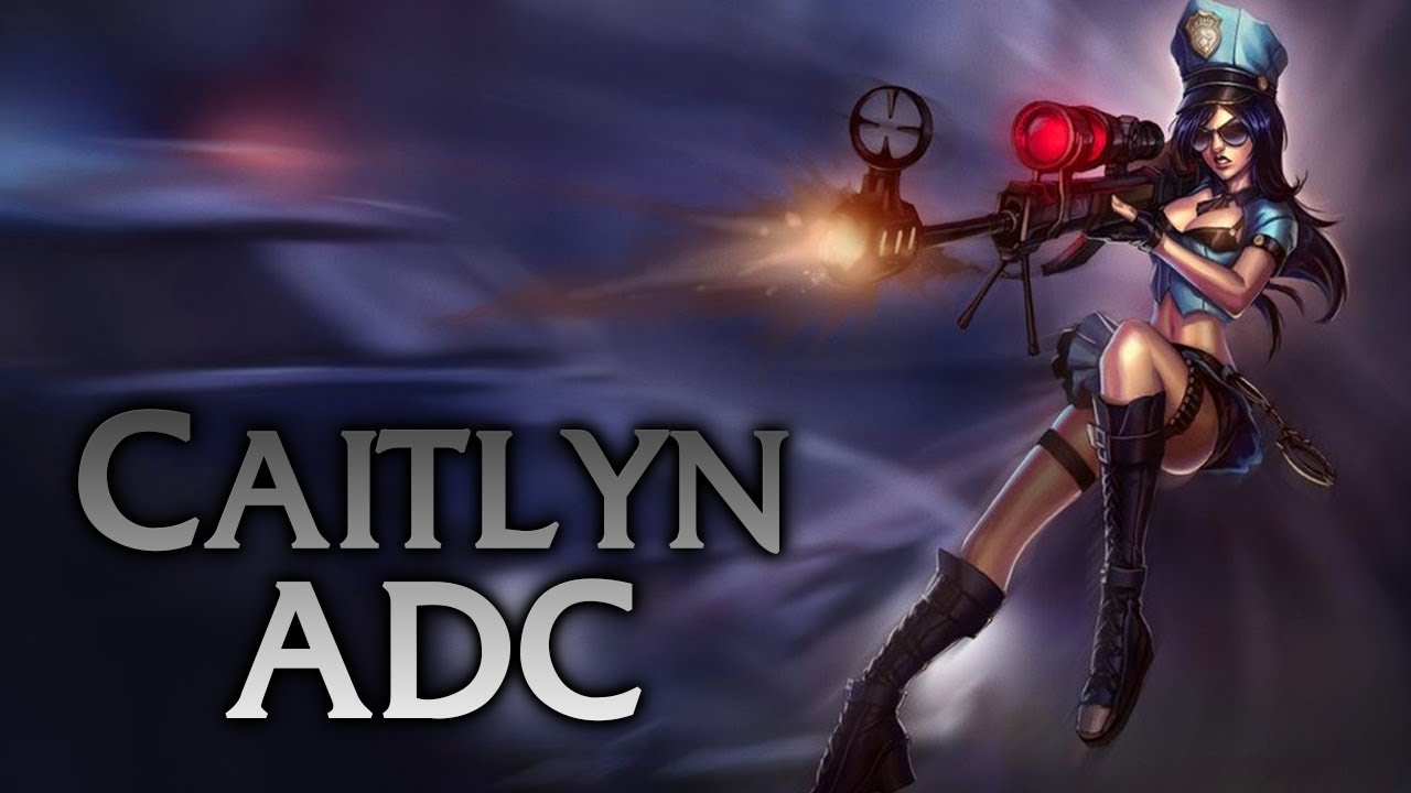League of Legends | Officer Caitlyn ADC - Full Game Commentary