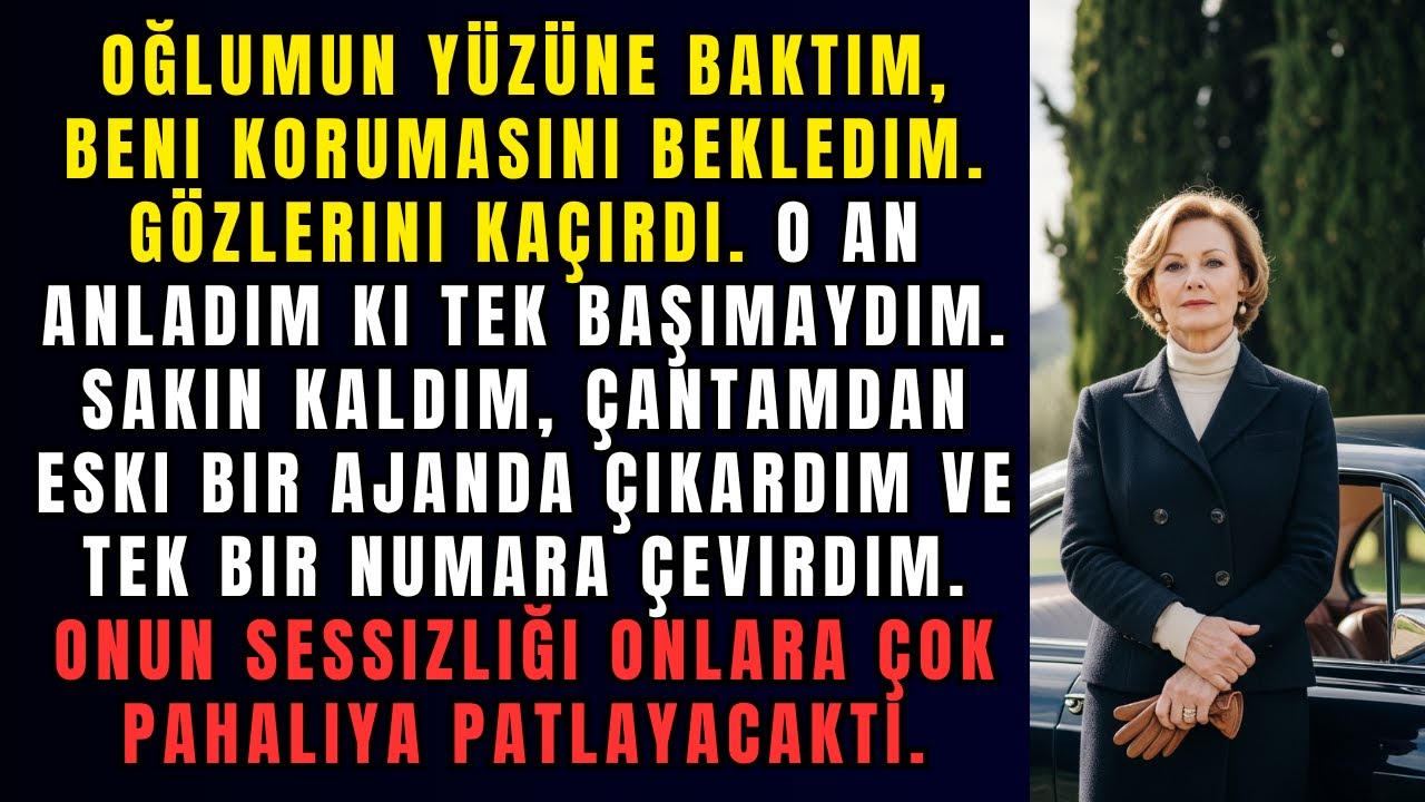 Oğlum, karısı bana hakaret ettiğinde sustu — o yüzden mecbur kaldım...