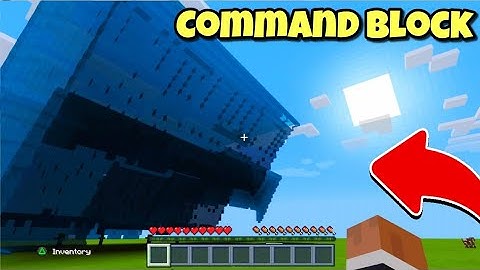 Minecraft PS4 Bedrock Edition Realistc Tsunami | minecraft ps4 bedrock 2.01 commande block creation