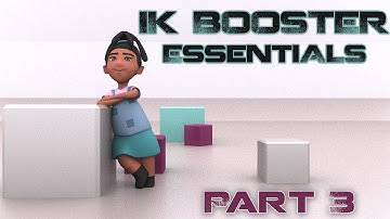 IK Booster Essentials Tutorial 03 | Character Rigging | Learn Lightwave 3D