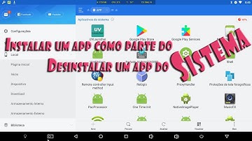 Instalar um 𝐀𝐏𝐏 𝐂𝐎𝐌𝐎 𝐏𝐀𝐑𝐓𝐄 𝐃𝐎 𝐒𝐈𝐒𝐓𝐄𝐌𝐀 ou desinstalar um APP DO SISTEMA (Necessário root)