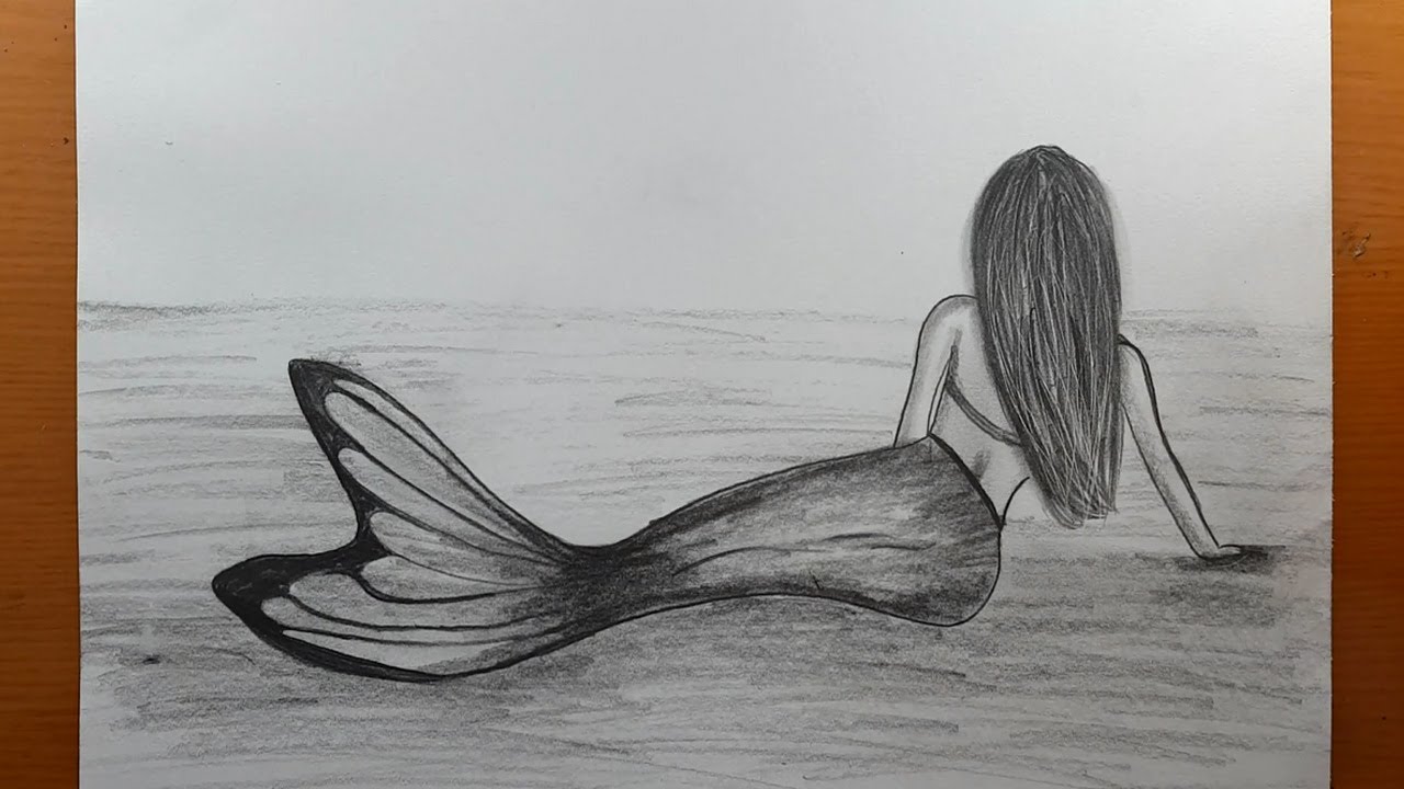 Respondendo a @sereia.josiane como desenhar uma sereia fácil #drawing