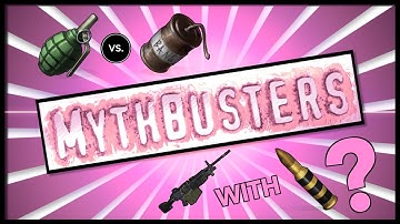 Rust Academy: MYTHBUSTERS #8 (WEAPON ARMING SOUNDS, M249 FACTS, & PICKING HQM WALLS)