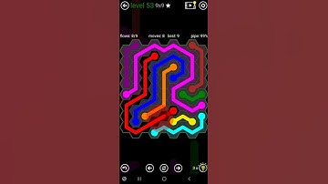 How To Solve Flow Free Hexes 9x9 Mania Level 53 Board Walk Through Solution Walkthrough